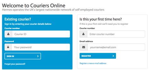 hermes couriers online co uk|myhermes sign in uk.